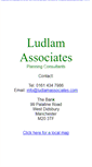 Mobile Screenshot of ludlamassociates.com